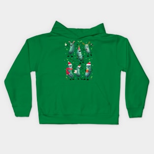 Holiday Pickles, Now With More Pickles! Kids Hoodie